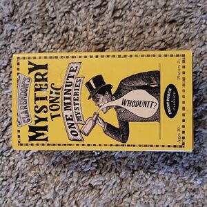 Clarendon's Mystery Tonic One Minute Mysteries Card Game